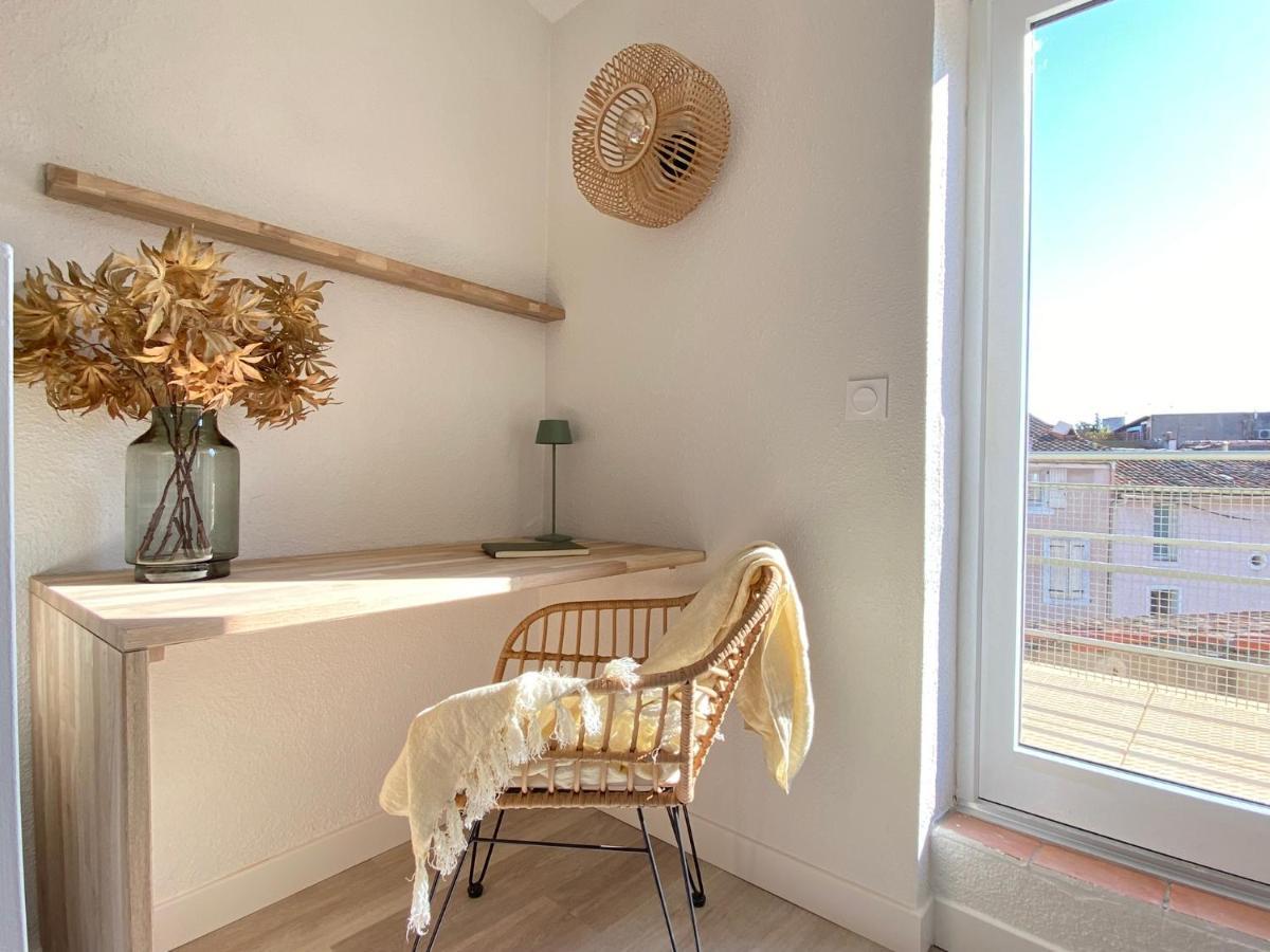 Ferienwohnung La Terrasse Sur Les Toits Narbonne Exterior foto